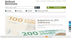 Desktop Screenshot of boernebibliotek.holbaek.dk