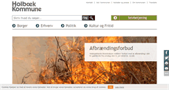 Desktop Screenshot of natur.holbaek.dk